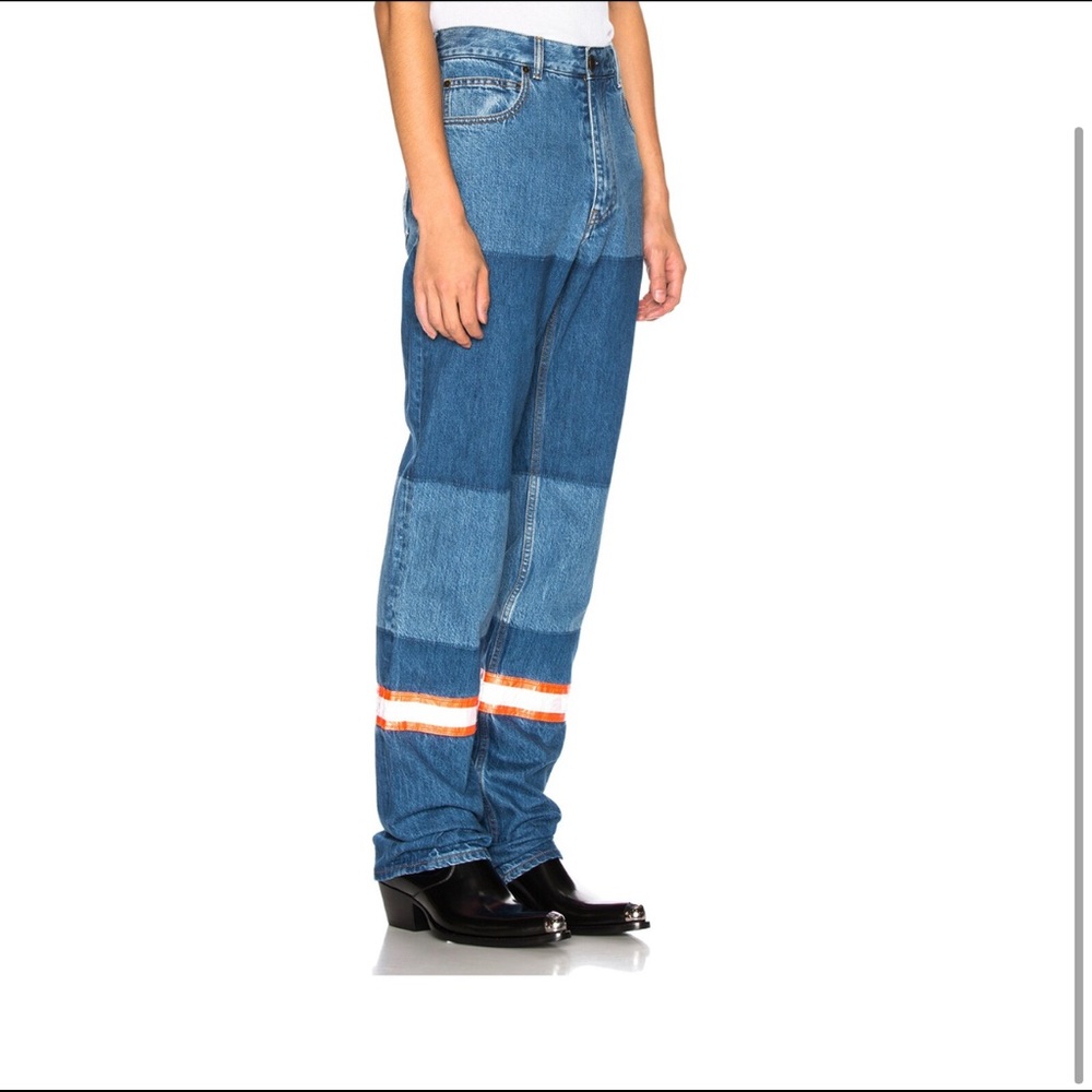 Raf Simons Calvin Klein 205W39NYC Spring 2018  jeans